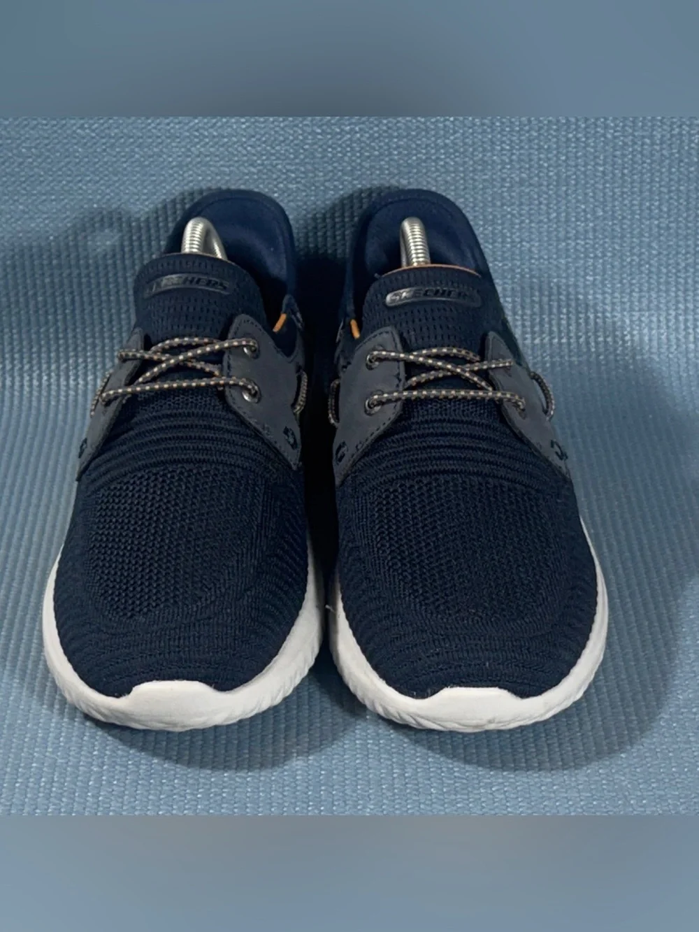 Skechers Slip-ins: Delson 3.0 Roth Navy Blue Shoes Men’s Size 8.5